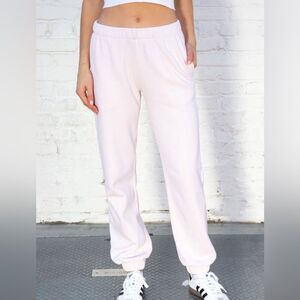 Brandy Melville Rosa Pink Sweatpants Joggers Womens Medium NEW